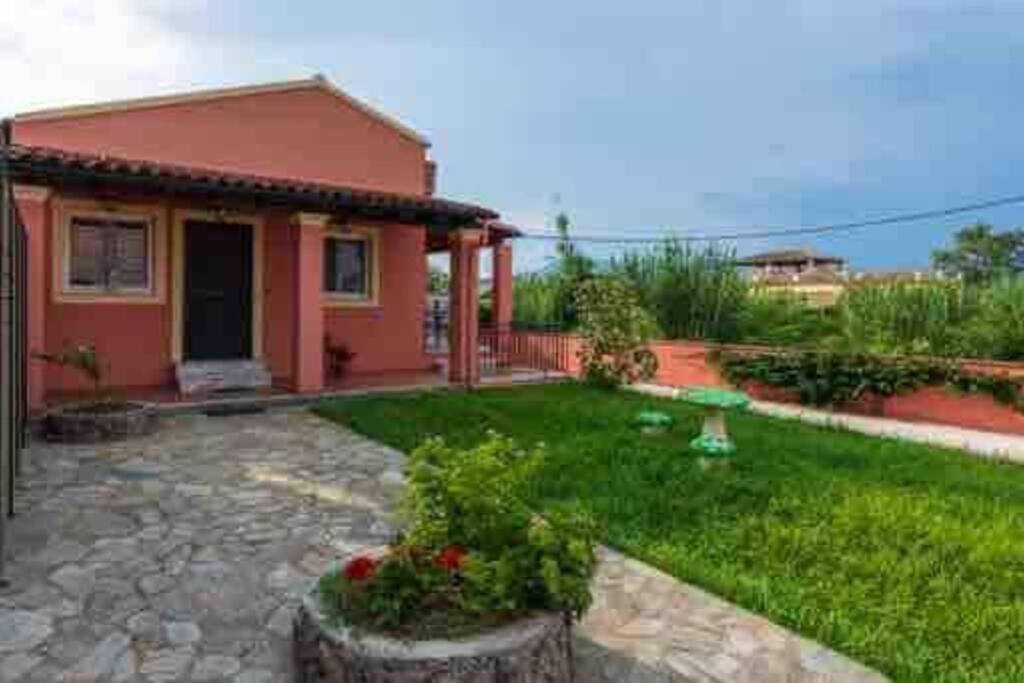Sofis Private House With Big Garden Alykes Potamou Exterior photo